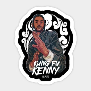 Kung Fu Kenny Sticker